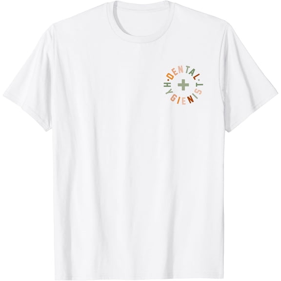 Dental Hygienist Vintage RDH Hygiene Dentist Assistant Retro T-Shirt100% cotton