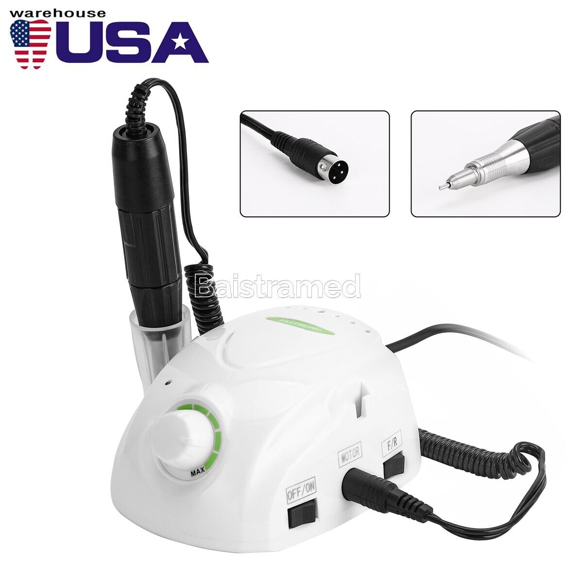 Dental Lab Marathon Electric Micromotor Polishing Unit + 35K rpm Motor Handpiece