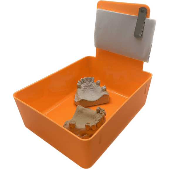 Dental Lab Pan Orange 12/box High Quality Color Coded organization