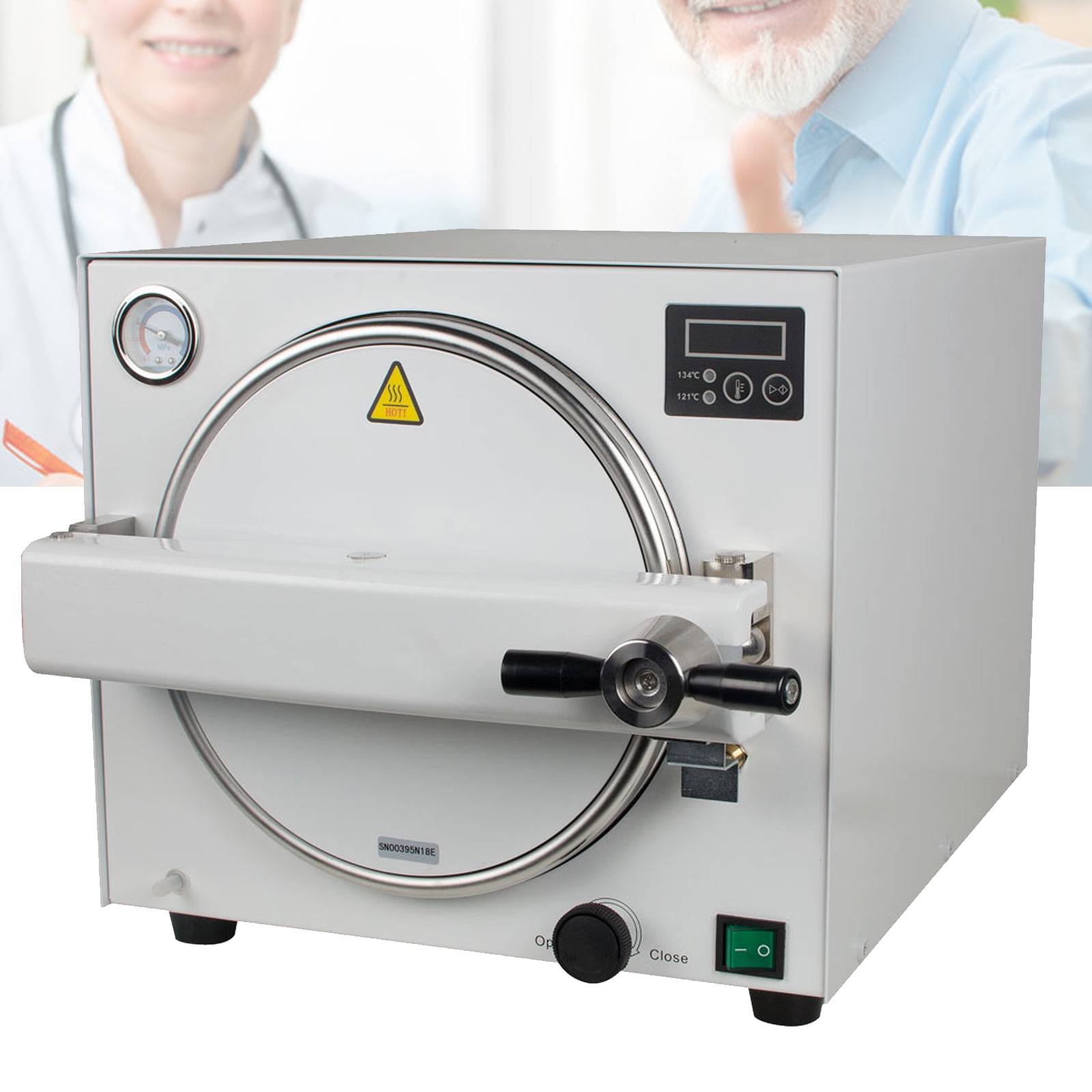 Dental Medical 18L Steam Sterilizer Steam Sterilizer Autoclave for Lab