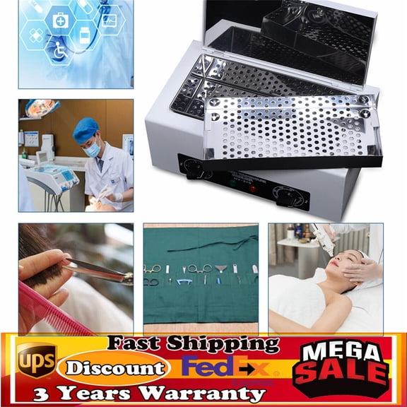 Dental Medical Dry Heat Sterilizer Autoclave Vet Tattoo Sterilizer Equipment USA