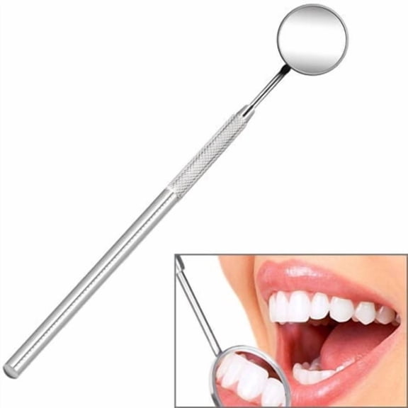 Dental Mirror,Anti-Fog Tooth Inspection Stainless Steel Mouth Mirror Dentist Tool Dental Mirror for Teeth Cleaning Inspection Daily Use Oral Care