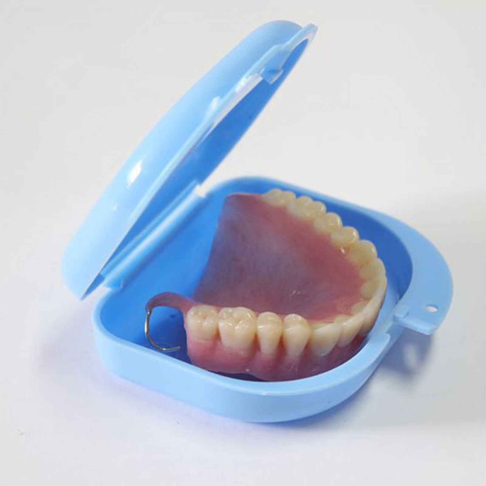 Dental Orthodontic Retainer Denture Storage Case Box Mouthguard Container Useful R6D6