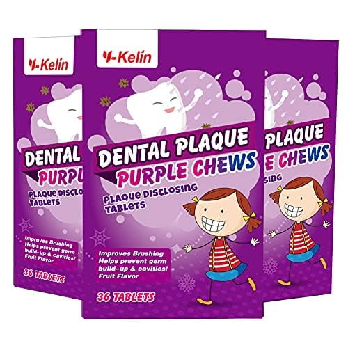 Dental Plaque Disclosing Tablets KEF16 for Kids & Adults - Showing ...