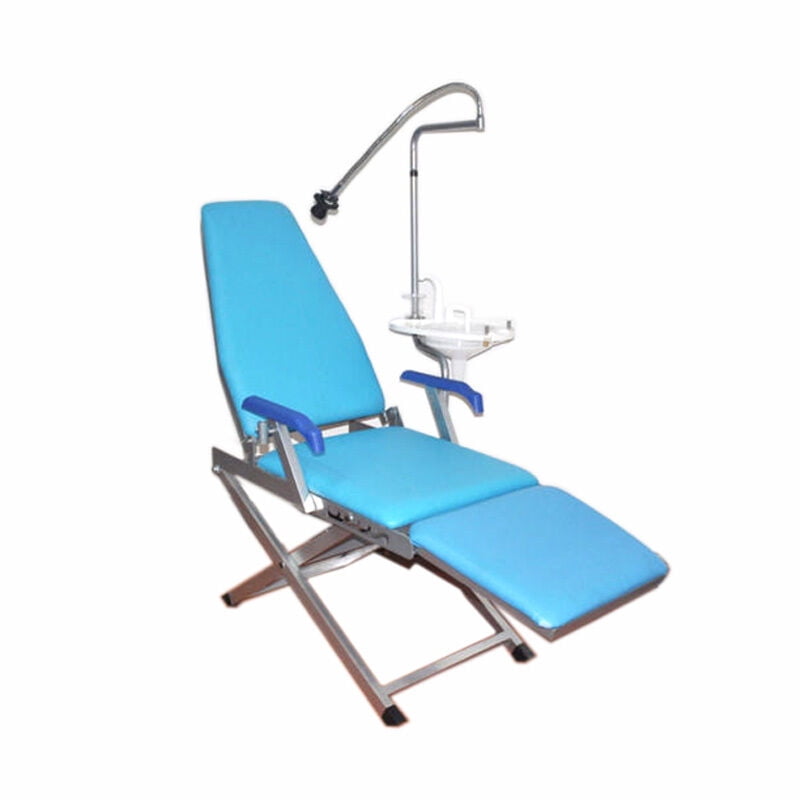 Dental Portable Folding Chair Delivery Unit Ultrasonic Air Compressor Chair UPS