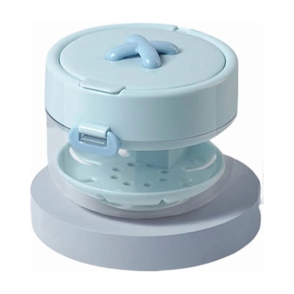 Dental Retainer Storage Box With Mirror And Brush Integrated Organizer Case For Braces Cleaning Storage