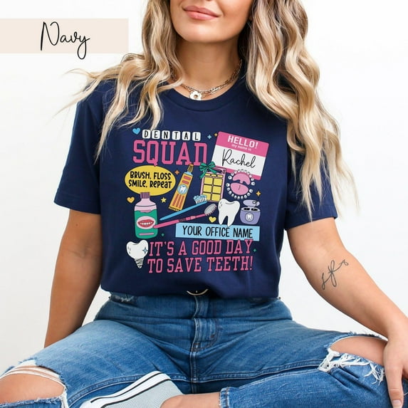 Dental Shirts Dental Hygiene Gifts Dental Assistant Dentist Shirt Dental Office Gifts Pediatric Dental Squad Shirt Dental Hygienist