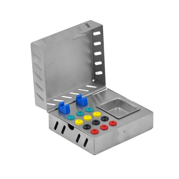 Dental Surgical Instruments Empty Sterilization Box for Surgical Implant Tools