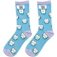 thumbnail image 1 of Dental Teeth Socks for Women Men Funny Tooth Socks Dental Hygiene Graduation Gifts Novelty Teeth Sock Cute Dentist Gift for Casual, 1 of 7