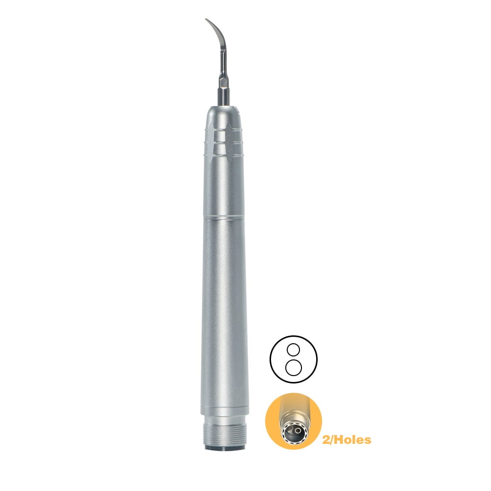 Dental Ultrasonic Air Scaler With 3 Tips Tooth Calculus Remover Cleaning Tool Handpiece Whiten Tooth Cleaner 2Holes/4 Holes