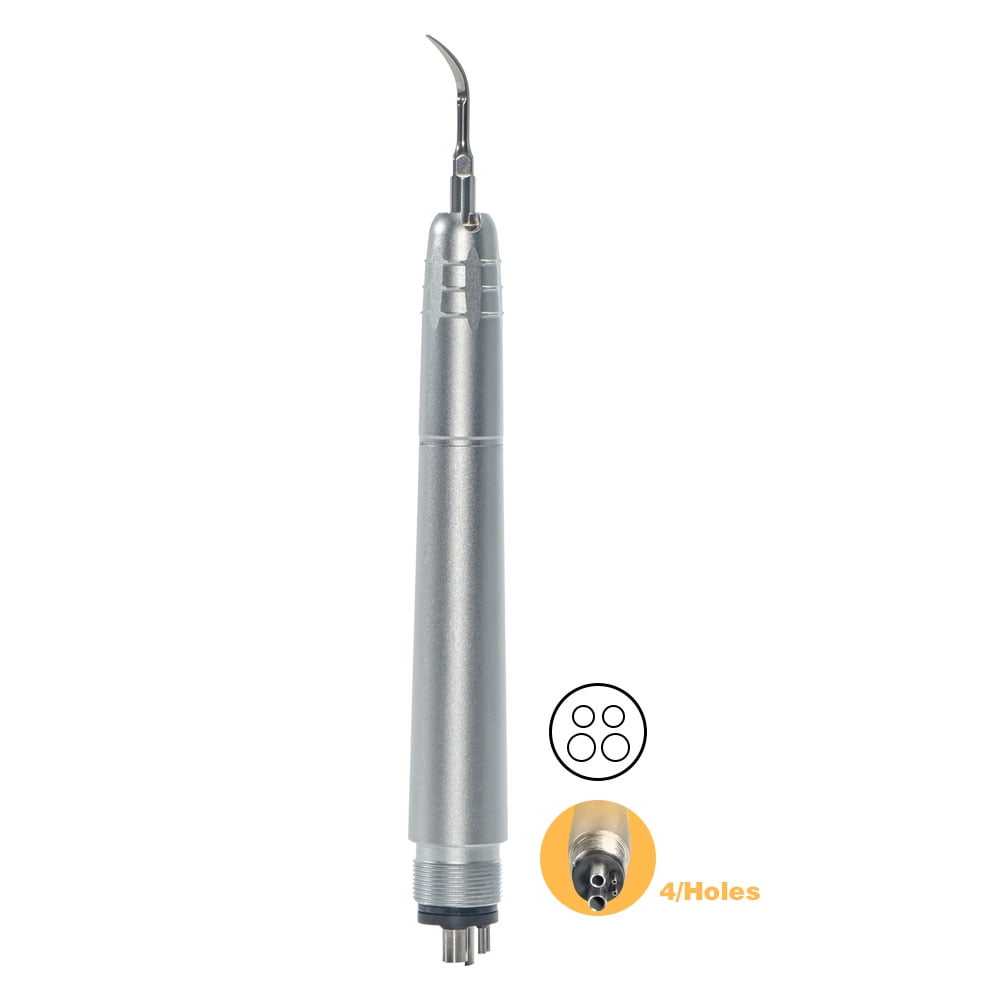Dental Ultrasonic Air Scaler With 3 Tips Tooth Calculus Remover Cleaning Tool Handpiece Whiten Tooth Cleaner 2Holes/4 Holes