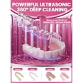 thumbnail image 1 of Dental Ultrasonic Retainer Cleaner : 200ML Cleaning Pod for Denture, Mouth Guard, Night Guard, Braces with 45kHz Technology & Digital Timer, 1 of 6