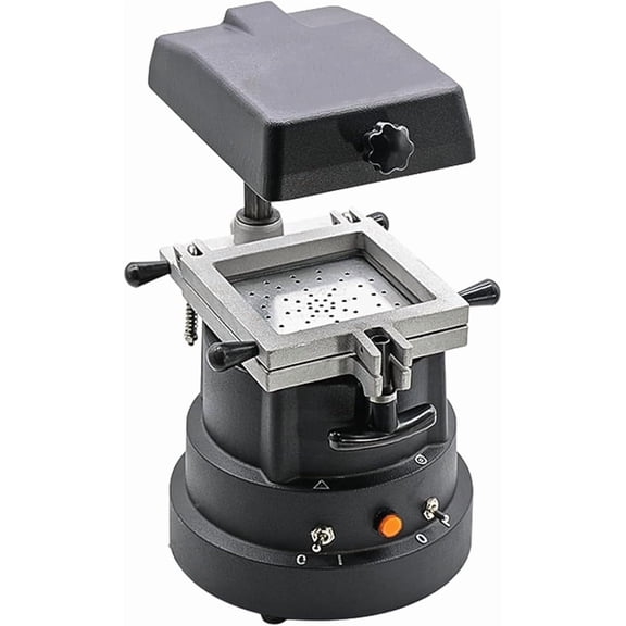 Dental Vacuum Forming Molding Laminating Machine, 1200W Heat Thermoforming Press Lab Forming Equipment, Laboratory Dental Vacuum Forming Molding Lamination Machine
