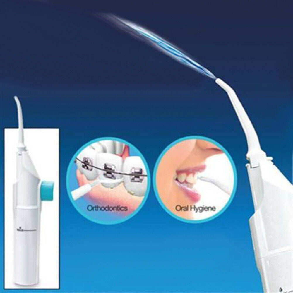 Dental Water Flosser Water Floss Dental Toothpick for Braces  Teeth Cleaning, Water Floss Mouthwash Hygiene Kit Power Floss