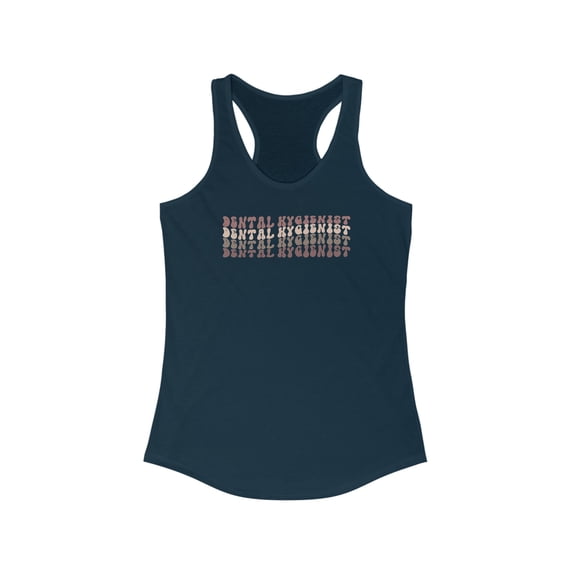 Dental hygienist Graduation Tank Top Gifts Shirt Womens Sleeveless