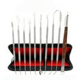 thumbnail image 1 of Dental mechanic wax carving knife stainless steel wax carving tool kit sculpture clay knife clay tool set-style E, 1 of 5