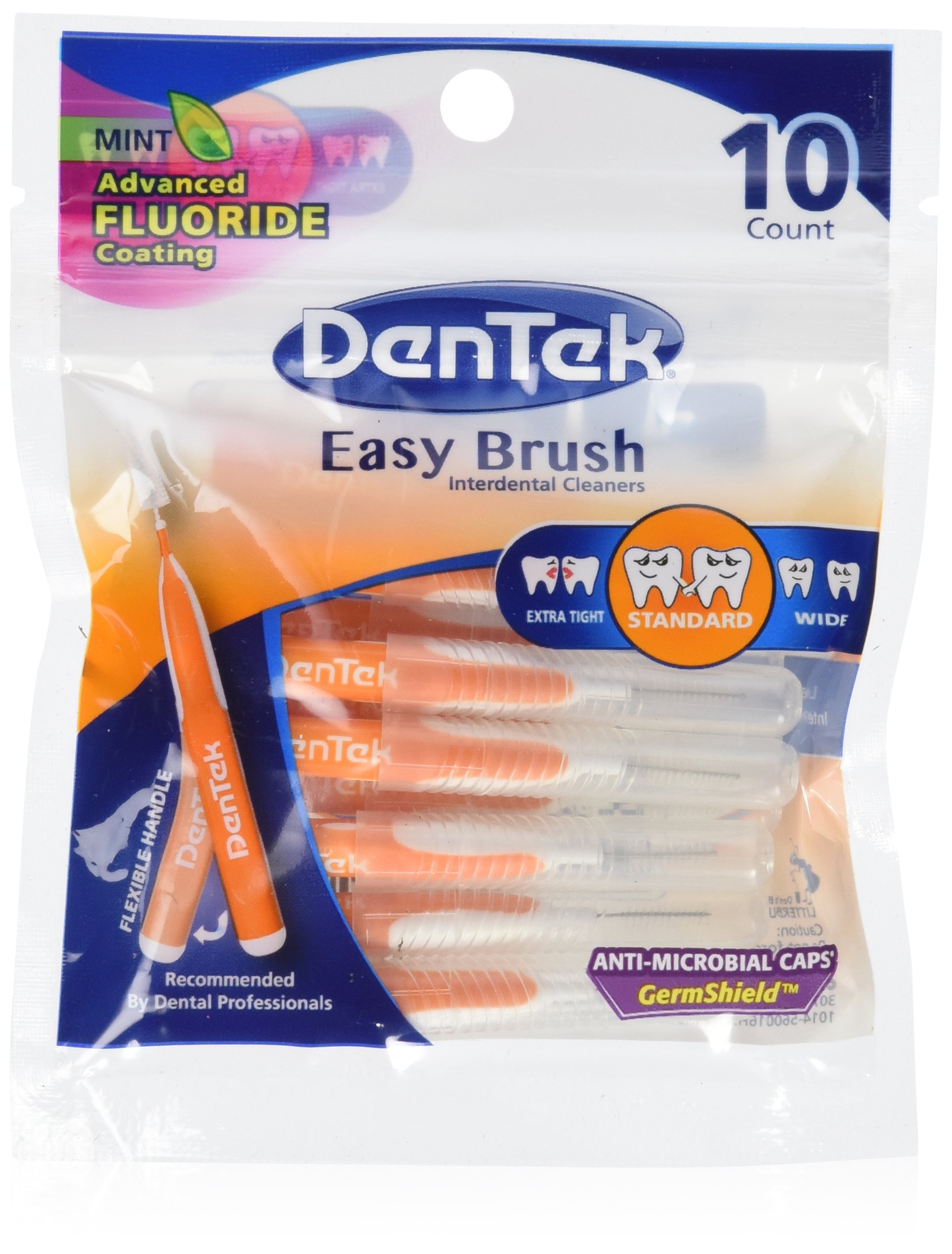 Dentek Easy Brush Interdental Cleaners Brushes Between Teeth
