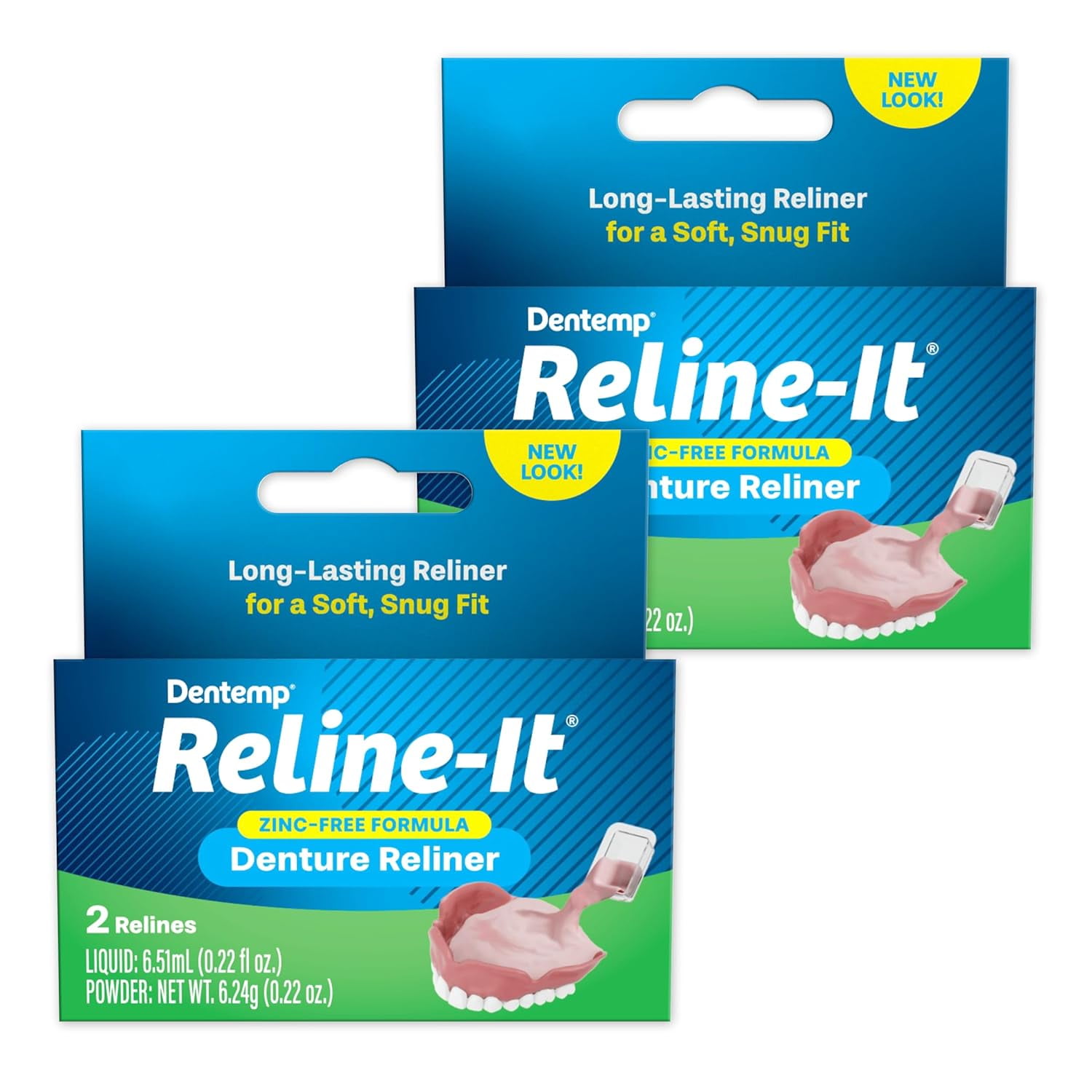 Dentemp Denture Reline Kit Advanced Formula Reline It Denture Reliner