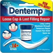 Dentemp Maximum Strength Loose Cap & Lost Filling Repair, 14+ Repairs