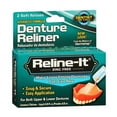 Dentemp Reline It Denture Reliner Kit for Both Upper and Lower Dentures