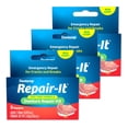 thumbnail image 1 of Dentemp Repair-It Denture Repair Kit with Repairs Broken Dentures, Mend Cracks & Replace Loose Teeth, 3 Uses, 1 of 5