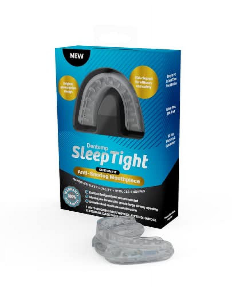 Dentemp SleepTight Mouthpiece – Anti Snoring Devices Custom Fit ...