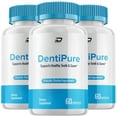 thumbnail image 1 of DentiPure Dental Support Capsules, Denti Pure Natural Tooth & Gum Supplement, 3 Pack, 180 Capsules, 1 of 7