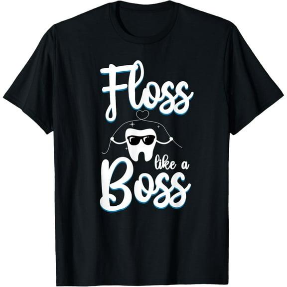 Dentist Dental Assistant Hygienist Floss T-Shirt
