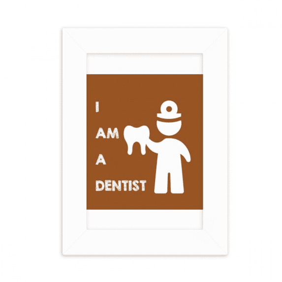 Dentist Dental Body Job Art Deco Fashion Desktop Photo Frame Picture Display Decoration Art Painting