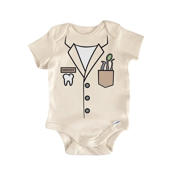 Dentist Dental Newborn Baby Bodysuit