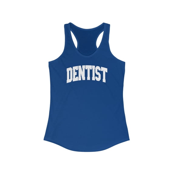 Dentist Dental School Graduation Tank Top Gifts Shirt Womens Sleeveless