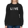 thumbnail image 1 of Dentist Love Cute Design Women Sweatshirt, Female 3X-Large, 1 of 4