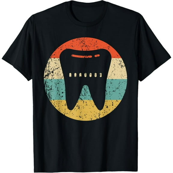 Dentist Orthodontist Retro Tooth T-Shirt