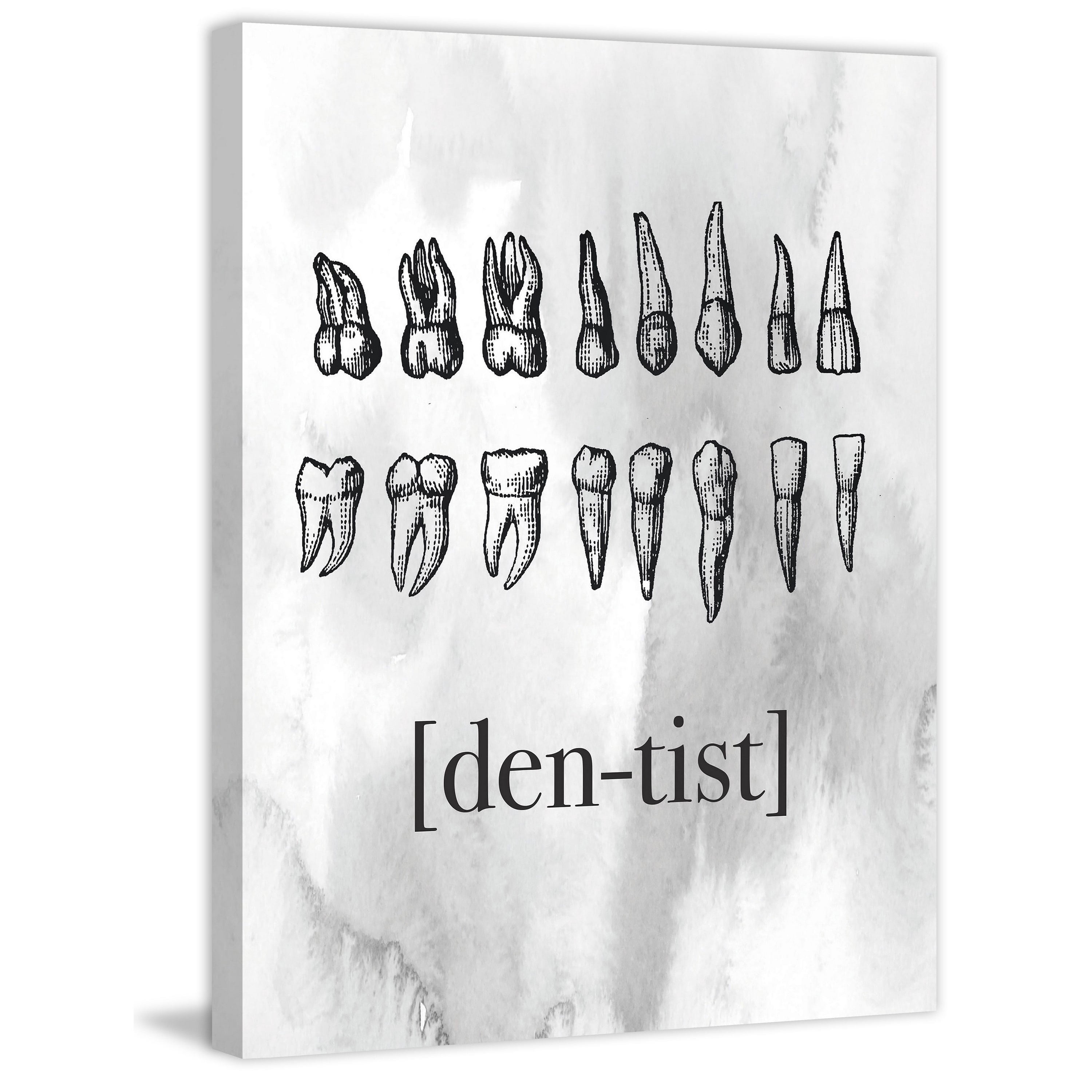 "Dentist" Painting Print on Wrapped Canvas