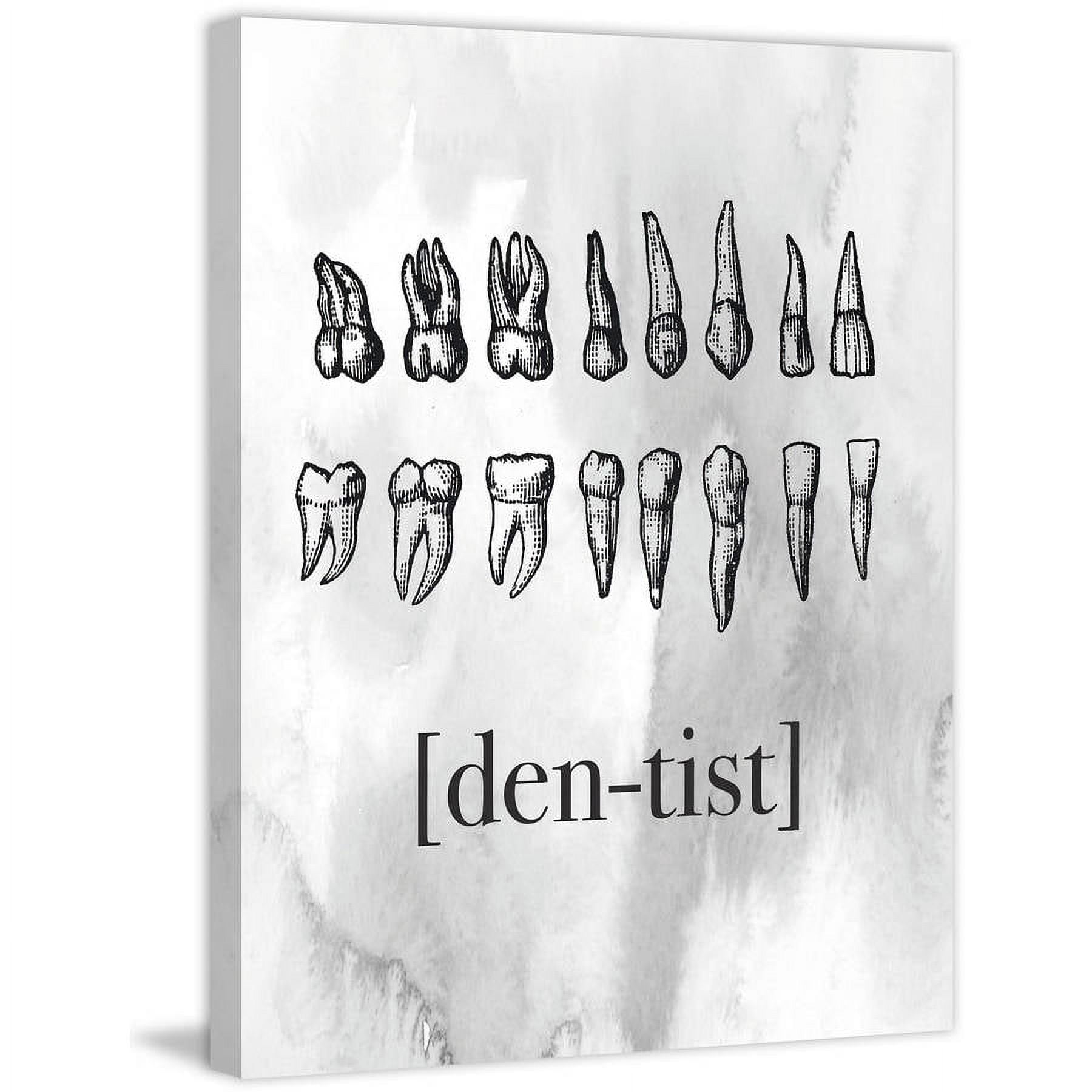 "Dentist" Painting Print on Wrapped Canvas