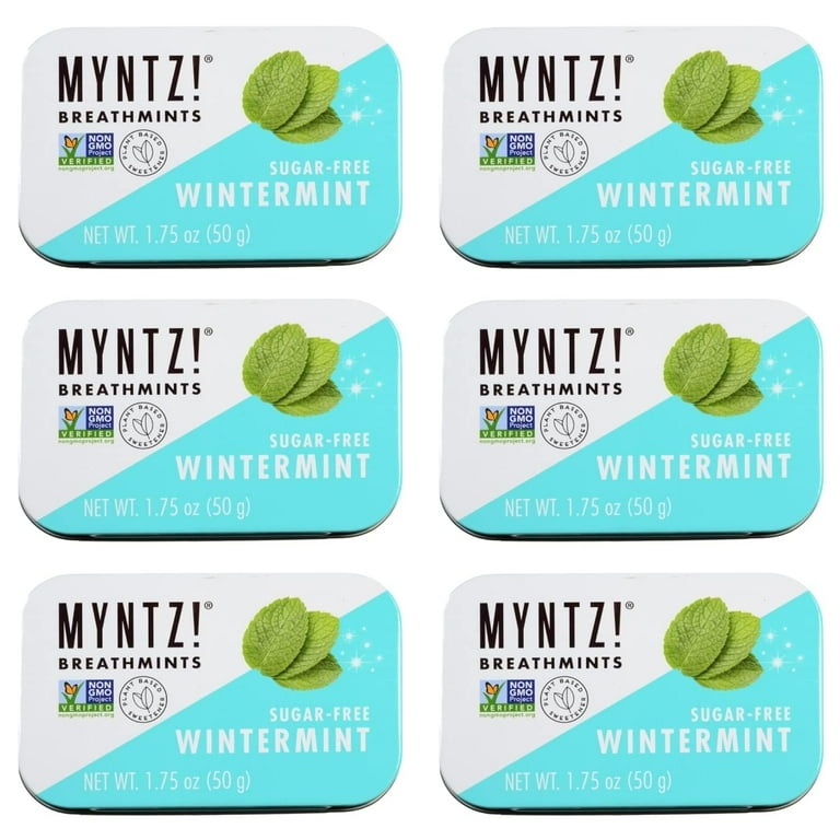 Dentist Recommended MYNTZ! Brand Mints - Wintermynt Blast Flavor 6