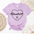 thumbnail image 1 of Dentist T-shirt Graduation Shirt Dentistry Student Gift Love Tee Top Hygiene School Assistant Dental T-shirt Peace Outfit Show Apparel Medical, 1 of 3