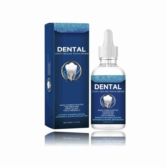 Dentite Cavity Healing Tooth Armor, Cavity Filler for Teeth with Natural Remineralization Formula, Helps Keep Gum Healthy (60ml/2.0 FL.OZ 1Pack)
