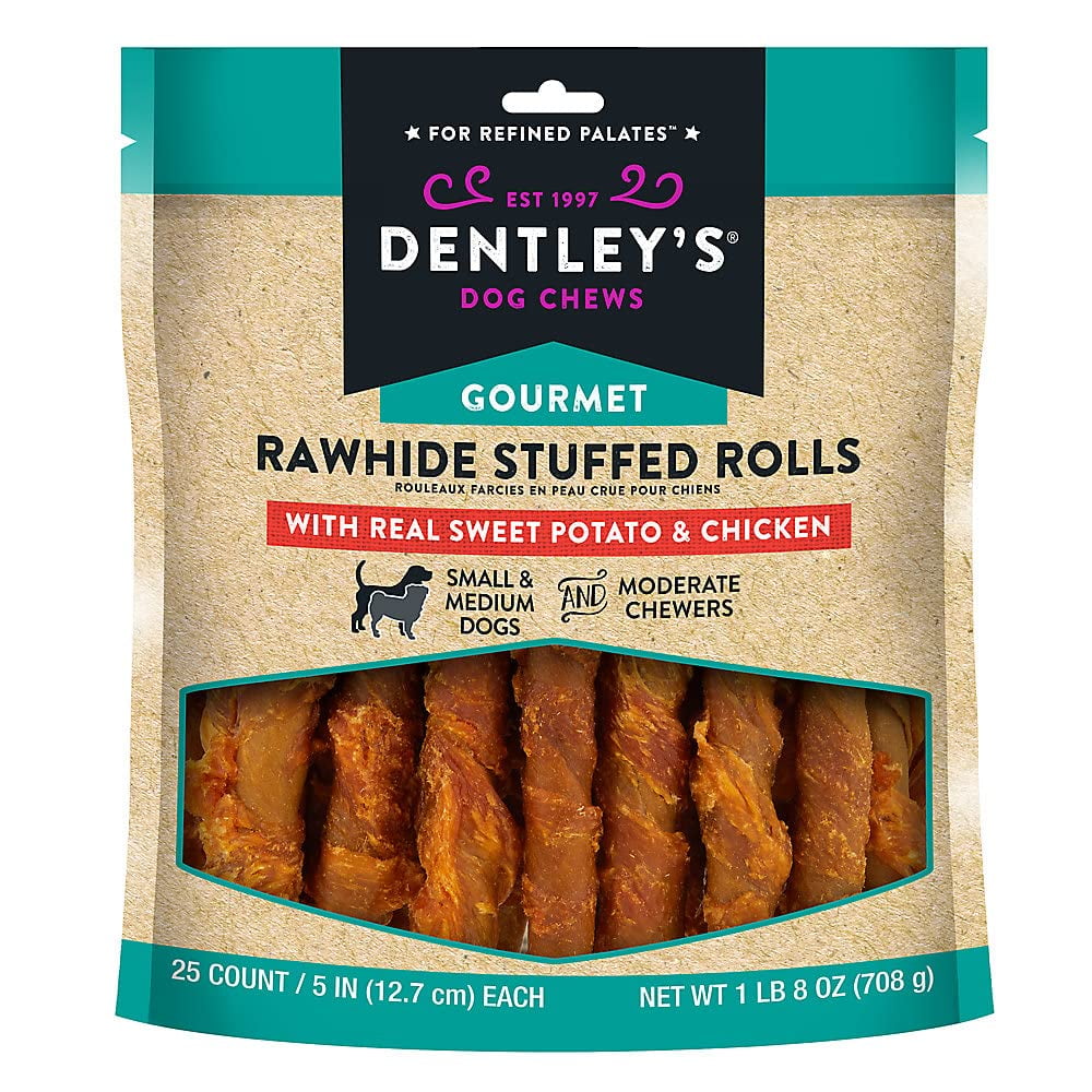 Rawhide Alternative Dentley's Rawhide Rolls Beef Kabobs