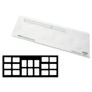 Dentsply RINN TransView Film Mount #2   6V / 12H / 4BW   FMX Translucent   100/Pack