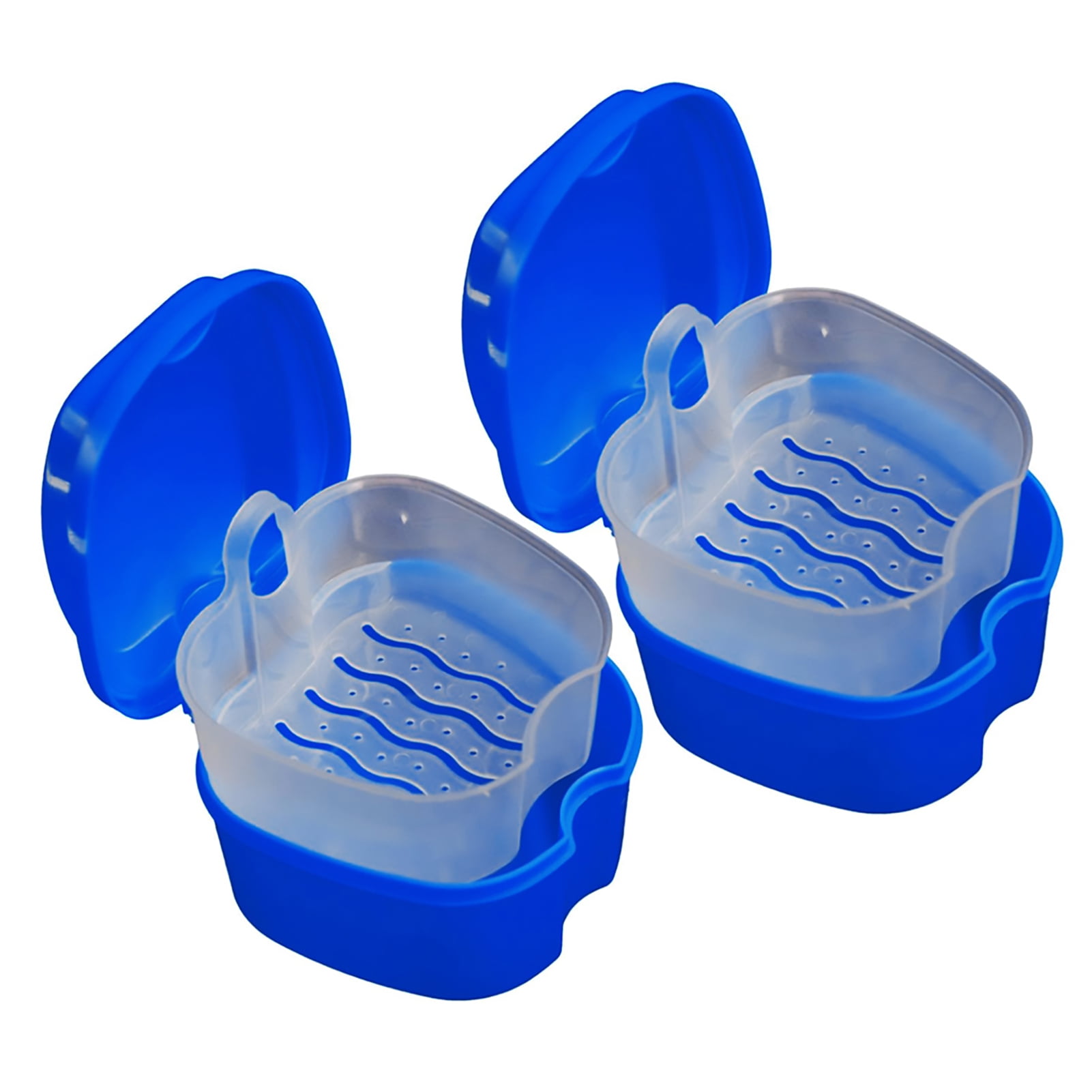 Denture Box Effective Compact False Teeth Full Protection Denture Bath