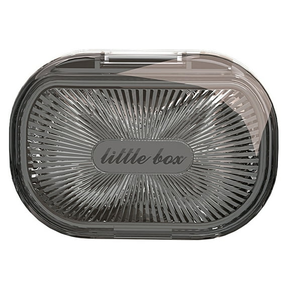 Denture Box Good Sealing High Capacity Portable Waterproof Light Luxury Denture Bath Case Box Holder for Daily Use