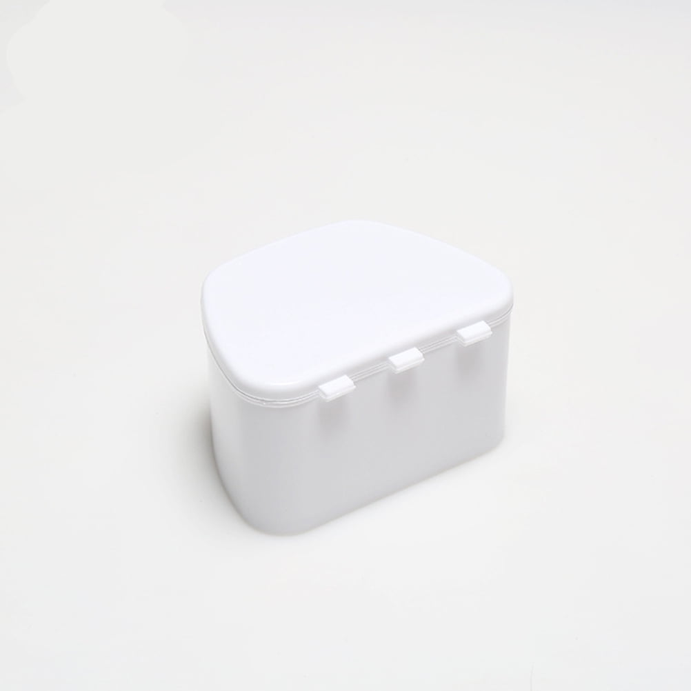 Denture Box Teeth Soaking Cup False Container Containers Holder Storage Retainerbath Decorative
