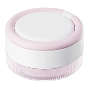 Denture Case, No-Leak Denture Bath Box for Traveling Perfectly, Denture Cup with Strainer and Mirror, Completely Clean Care for Retainer, Mouth Guard & Denture, 1 Pc, 3.5x3.5x2.0"