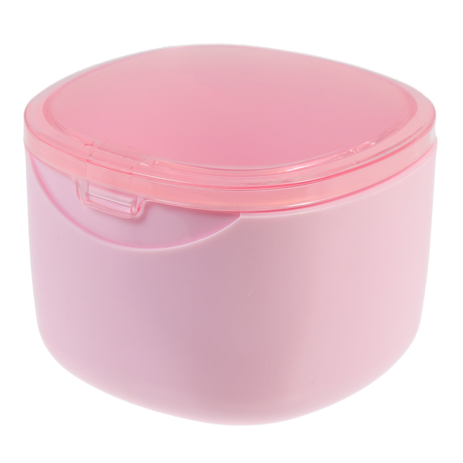 Denture Cleaning Box Fake Teeth Mouth Guard Case Denture Cups