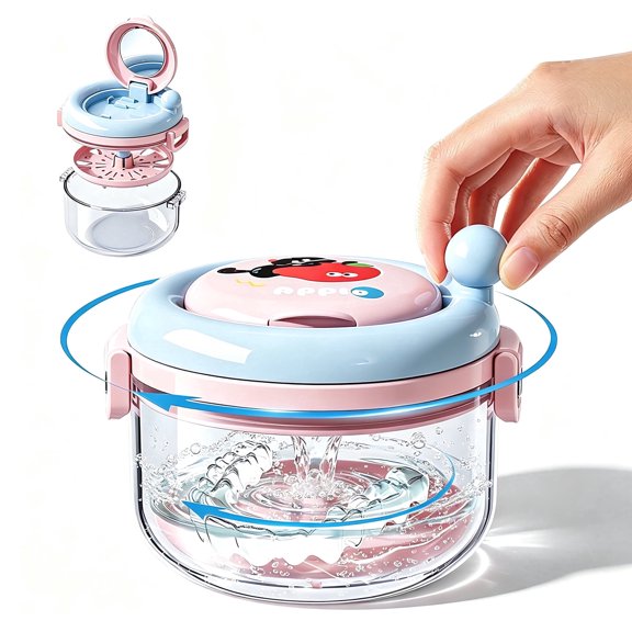 Retainer Cleaner,Denture Cleaner,Invisalign Aligner Clean Case,Compact, Breathable Orthodontic Retainer Case ,Great for Travel and Outings