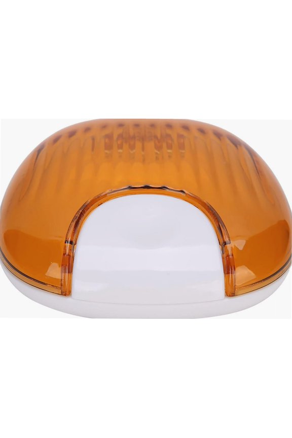 Denture Container, Denture Case Waterproof Mouth Guard Case Portable Orthodontic Retainer Case Mouthpiece Prosthesis Box Container Prosthesis Storage Box Braces Box(1#)