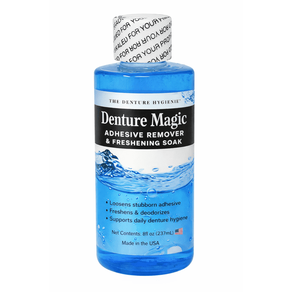 Denture Adhesive Remover and Freshener