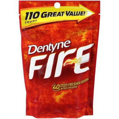 Dentyne Gum Fire Cinnamon Sugar Free