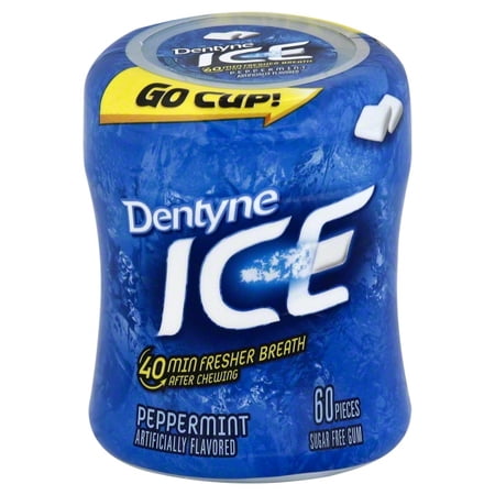 Dentyne Ice Peppermint Sugar Free Gum, 60 pc